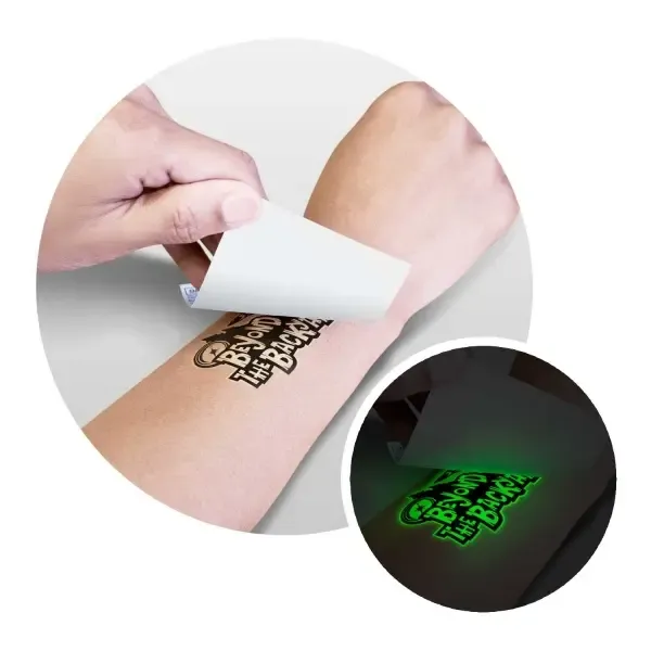 Temporary Tattoo Glow in the Dark