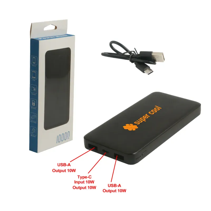 10000mAh Slim Power Bank