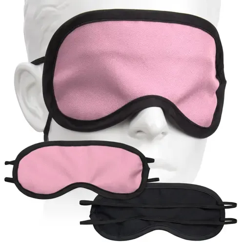 Factory Direct Plain Logo Screen Printing Eye Mask - Taiwan Made Corporate Gift