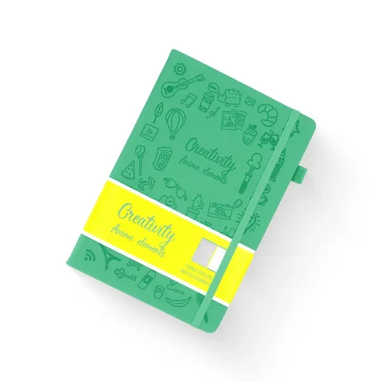 A5 Full Colour Cardboard Cover Notebook