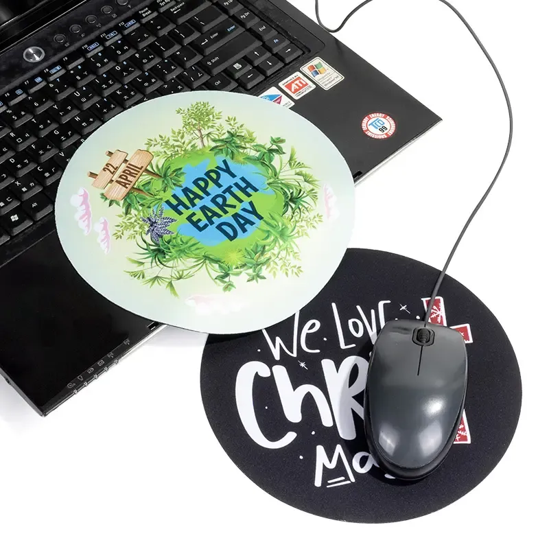 20cm Round 3-in-1 Mouse Pad