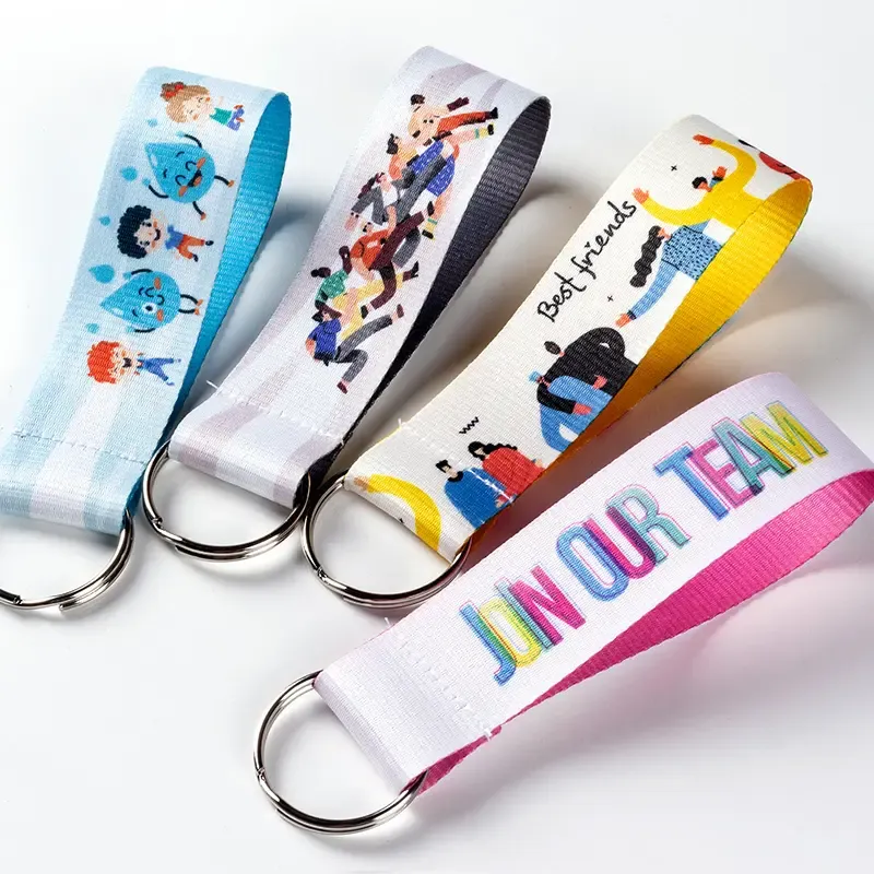 Long Webbing Keychain