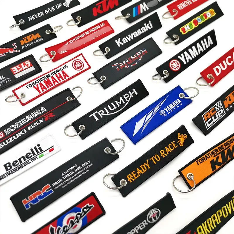 Premium Woven Key Rings 