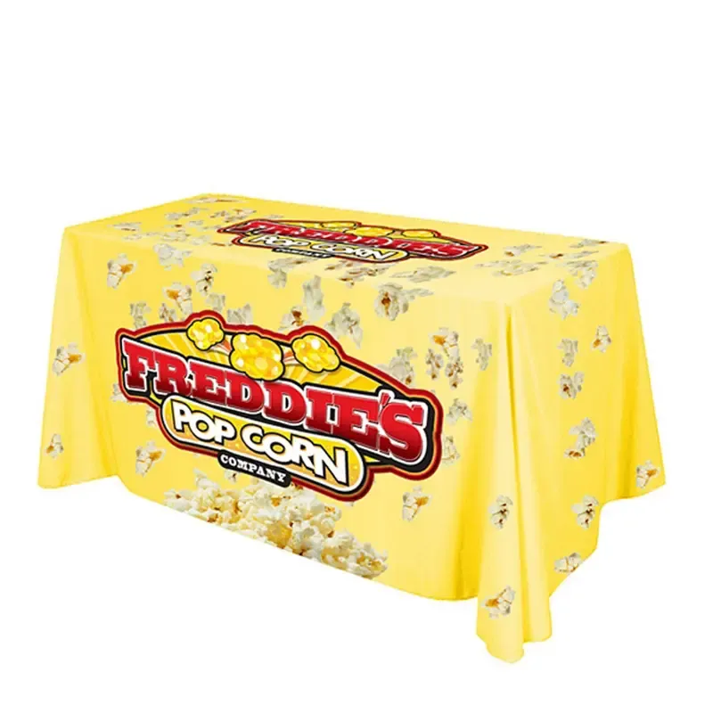 4-Sided Promotional Table Throw