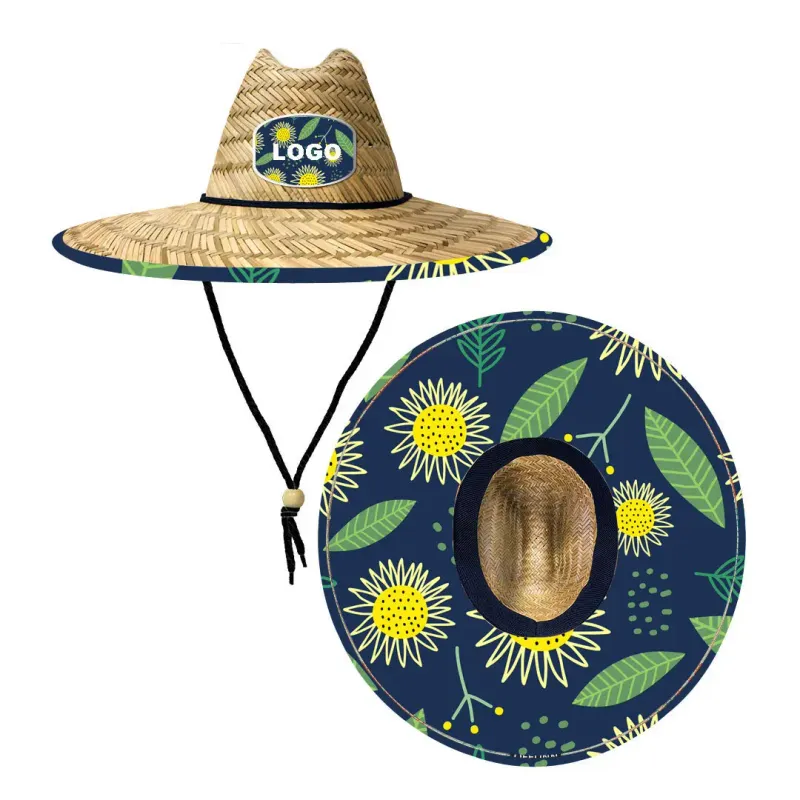 Tiki Straw Hat