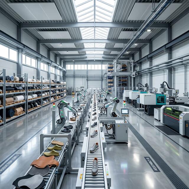Our High-Tech Footwear Factory